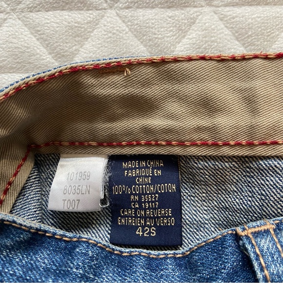 Le Jean De Marithe Francois GIRBAUD  Denim Jeans 42S  (W42xL27) Utility Pocket - Picture 2 of 14